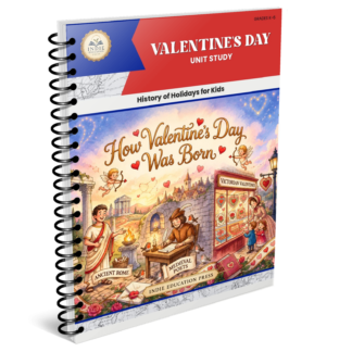 How Valentine's Day Was Born: Unit Study, Lapbook & Audio