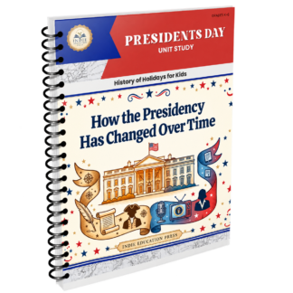President's Day: How The Presidency Changed Over Time Unit Study, Activity Pages and Audio