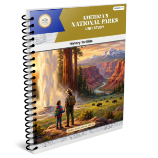 America's National Parks Unit Study, Activity Pack and Audio